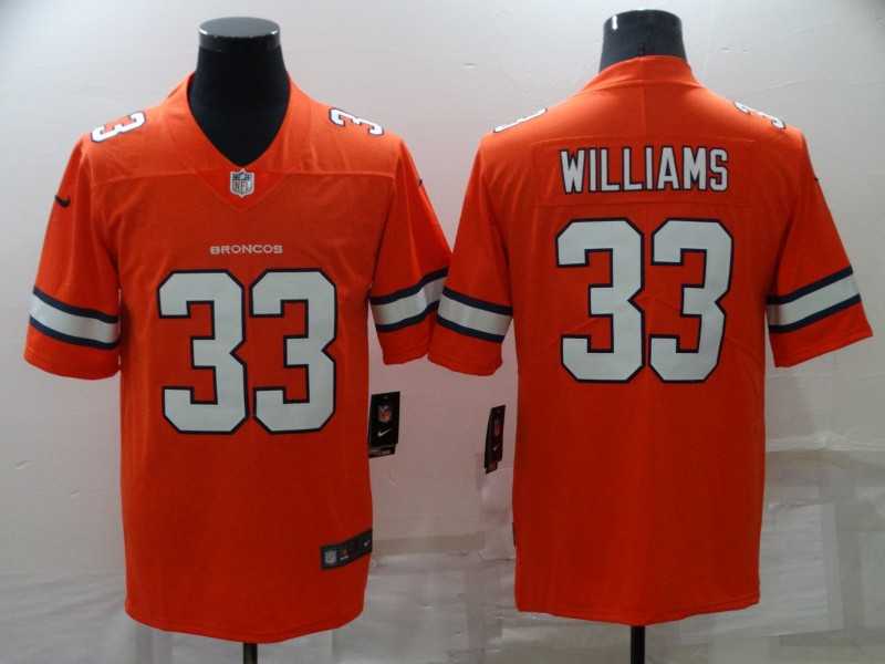 Nike Broncos 33 Javonte Williams Orange Color Rush Limited Jersey,We sell and wholesale Nike Broncos 33 Javonte Williams Orange Color Rush Limited Jersey on line form chian!